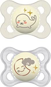 Mam Night Succhietto 2-6 Mesi Silicone Doppio Neutro