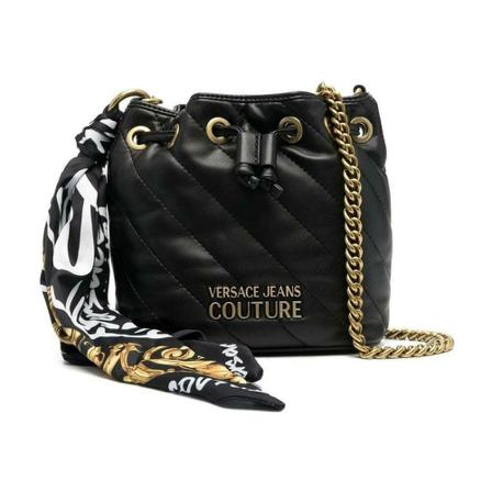 Versace Jeans Couture, Bucketbags Czarny, Kobieta, Rozmiar: ONE Size