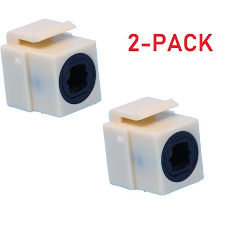 (5-PACK) Toslink skarvdon modul optiska keystone (5-pack)