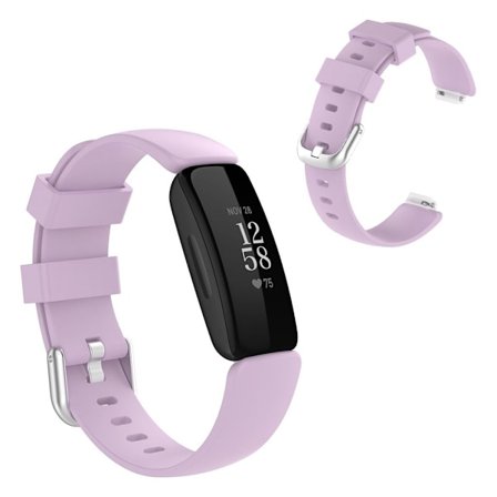 Fitbit Inspire 2 simple watch band - Light Purple / Size: L
