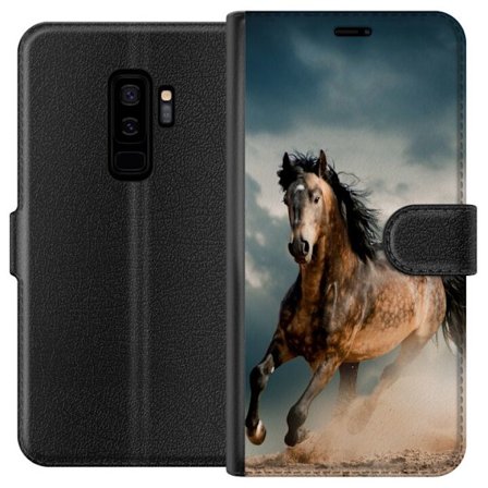 Kompatibelt Lommeboketui til Samsung Samsung Galaxy S9+ Hest