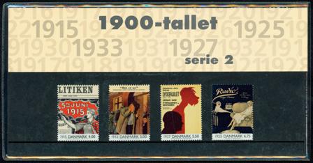 Danmark 2000 - 1900-tallet serie 2 - AFA souvenirmappe 37