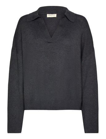 Moa Longsleeve Revised Pullover Grå Movesgood*Betinget Tilbud