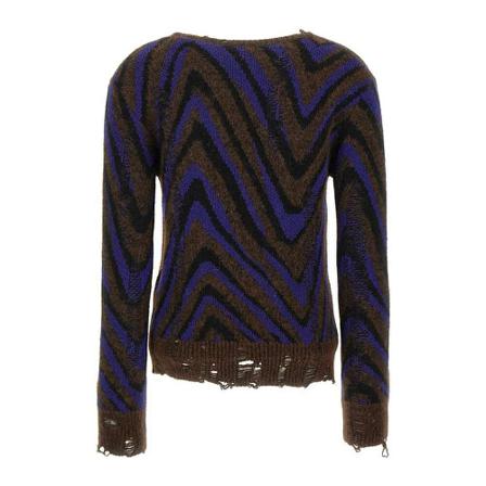 Missoni Round-neck Strik Lilla, Dame Striktrøjer