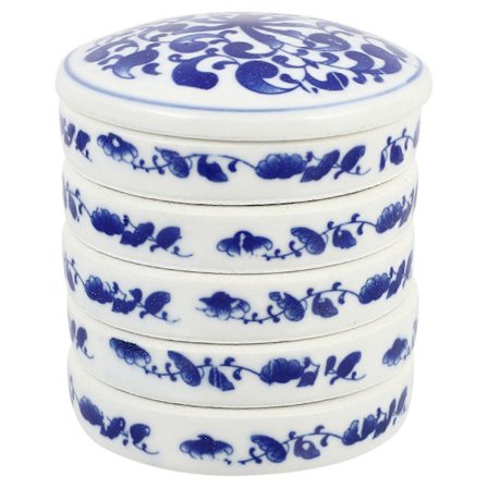 1 Sæt Kunst Maleri Farve Blandebakke Keramiske Paller Akvarel Pigmentbakke