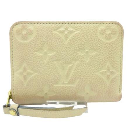 Louis Vuitton Vintage, Pre-owned Leather wallets Beige, Dames, Maat:ONE Size