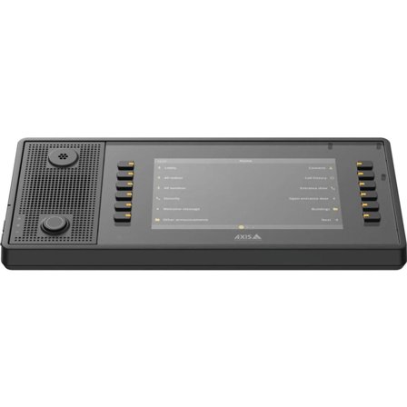 AXIS C6110 NETWORK PAGING CONSOLE COMPLEMENTS YOUR NETWORK CPNT