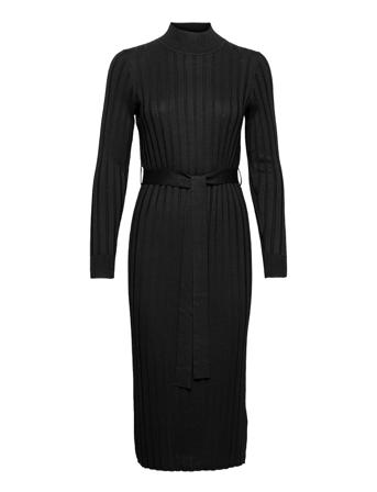 Dresses Flat Knitted Black Esprit Casual