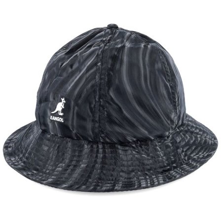 Kangol - Svart bucket Hatt - Optic Casual Black Bucket @ Hatstore