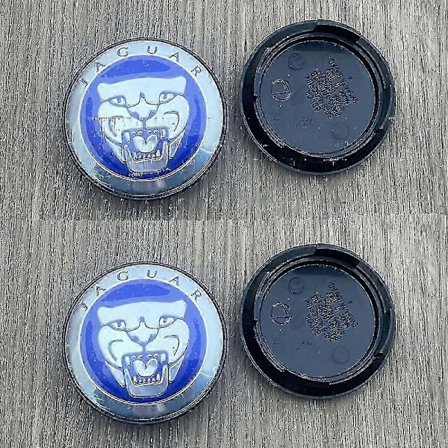 4-pack hjulkapslar för Jaguar Xj Xf Xk X-type, Jaguar justeringshjul_Supergåva