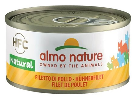 Almo Nature HFC Natural Cibo Umido Filetto Di Pollo Gatti Adulti