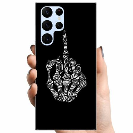 Samsung Galaxy S22 Ultra 5g Tpu Mobilskal Fuck You Bling
