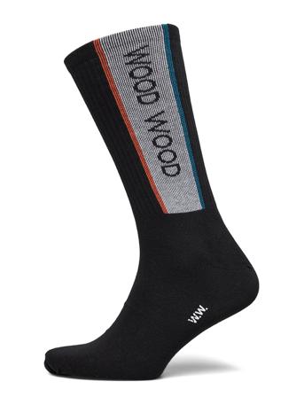 Conor Logo Sports Socks Patterned Wood Wood