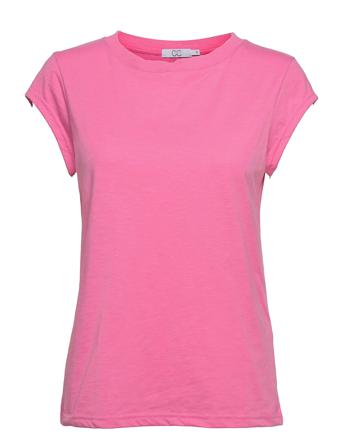 Cc Heart Basic T-Shirt T-shirts & Tops Short-sleeved Rosa Coster Copenhagen*Betinget Tilbud