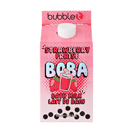 BubbleT Boba Strawberry Bath Milk Bad & dusch Unisex 480ml