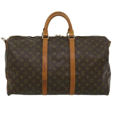 Louis Vuitton Vintage, Pre-owned Canvas travel-bags Bruin, unisex, Maat:ONE Size