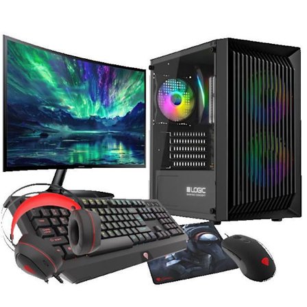 VIST Atos PC Gaming Ryzen 7 5700X - RAM 32Go - RTX 5060 - SSD 1To M.2 - WIFI - 27" - W11