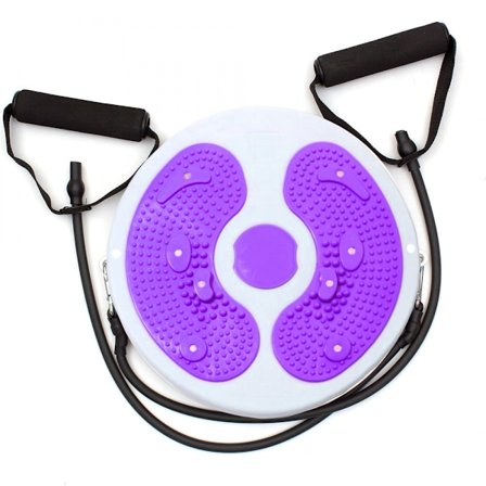 Ab Twister -levy vyötärön kiertämiseen, jossa 8 magneettia, kuntotwister kahvoilla, hoikentaa vyötäröä, käsivarsia, lantiota ja reisiä