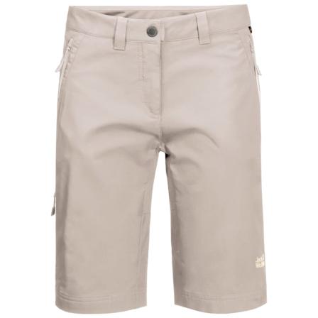 Jack Wolfskin Women's Activate Track Shorts Women hiking shorts Beige 38