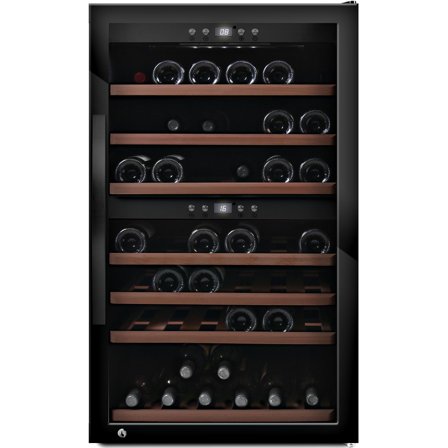 Mquvée WineExpert 66 vinkjøleskap, sort ' - 'Svart