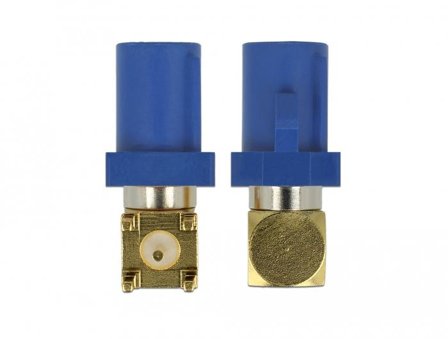 Delock FAKRA Z plug 90° PCB - modulinnlegg