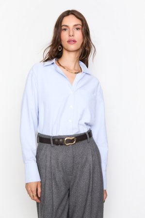 CAMILLA PIHL - Bibi Shirt - Ice Blue SizeS