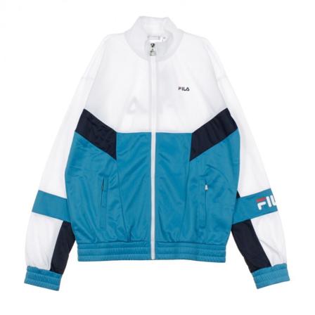 Fila, Track Jacket Talen Blauw, Heren, Maat:L