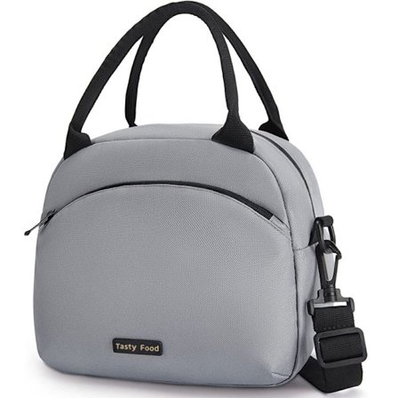 Frokosttasker til kvinder, Genanvendelig isoleret frokosttaske til kvinder med rem, Små vandtætte køletasker til voksne til arbejde, rejser, picnic, 