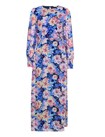 Vigabrielle Modesty L/S Ankle Dress/Ka Patterned Vila