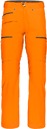 Norrøna Men's Lyngen Gore-tex Pro Pants Men ski trousers Orange L