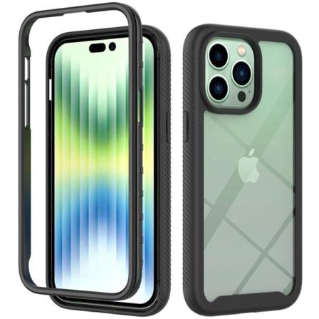 Iphone 14 Pro Skal Shockproof Acrylic - Svart