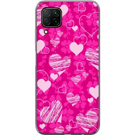 Kompatibel Mobilcover til Huawei Huawei P40 lite PopHjerteMønster