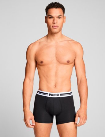 PUMA Puma Men Everyday Placed Logo Boxer - Black - L