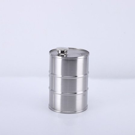 25oz vinkruka Whisky Flagon SILVER
