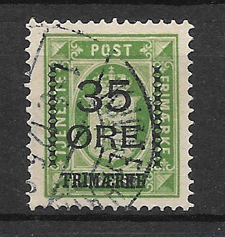 Danmark 1912 - AFA 62 - Stemplet