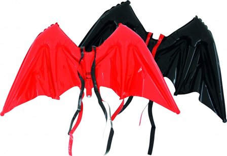 Heliumballong fladdermusvingar att sätta på ryggen - Halloween Dekoration - Kalaslagret.se