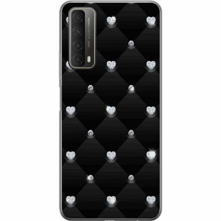 Huawei P Smart 2021 Mjukt Skal - Diamant Hjärta
