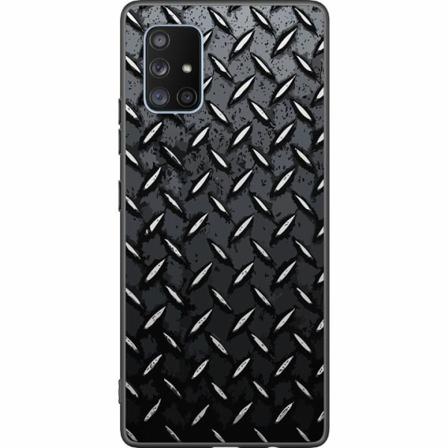 Samsung Galaxy A71 5g Svart Skal Metalliskt Mönster