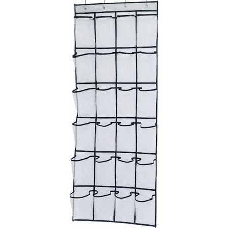 Skooppbevaring over dør – hengende skohylleholder