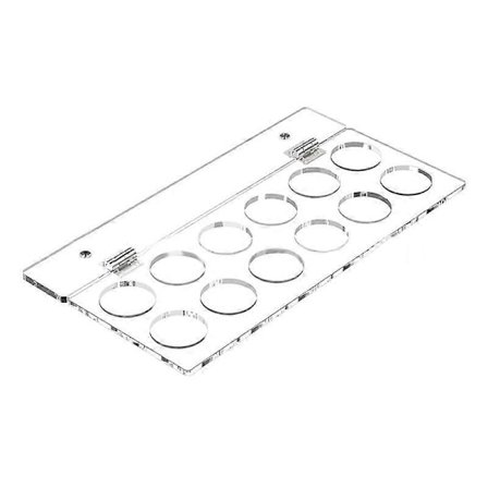 Pidike, kaapin alle asennettava ylöspäin vedettävä kahvikapseliteline, yhteensopiva 12 kapselin kanssa, tilaa säästävä kahvikapseliteline, kirkas