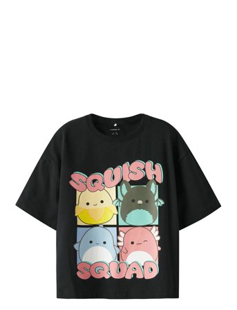 name it Nkfjixera Squish Ss Rlx Top Box Bfu - Black - 110