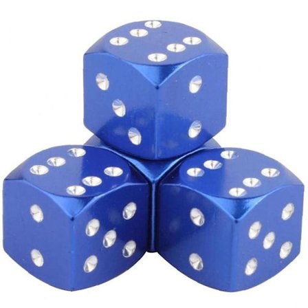 4 stk aluminiumslegering bilstyling auto terning støvhetter bil motorsykler elektriske biler dekk støvhette