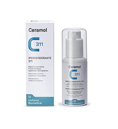 Ceramol Iperdeodorante 75ml - Deodorante Dermatologico Sicuro
