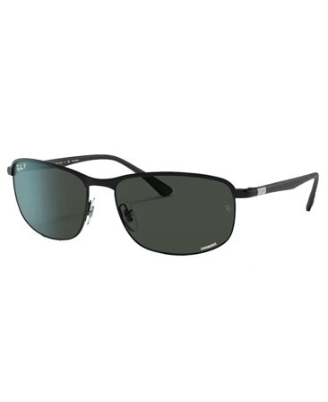 Ray-Ban RB3671 Chromance Black Dark Grey Polarized