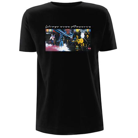 Paul McCartney Unisex Vuxen Wings Over America T-Shirt XXL Svart Black XXL