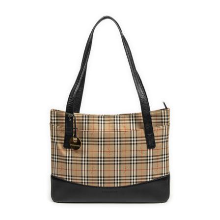 Burberry Vintage, Pre-owned Tote Bags Beige, Dames, Maat:ONE Size