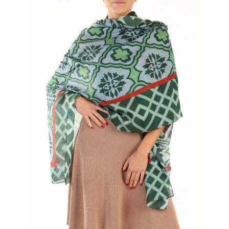 Niu, Scarves Groen, Dames, Maat:ONE Size