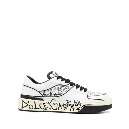 Dolce & Gabbana Sneakers Hvid, Herre, Størrelse: 44 EU