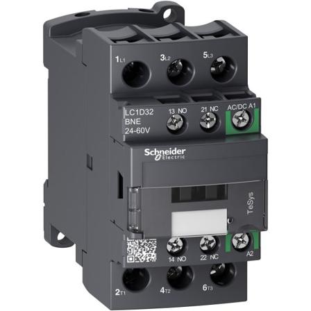 Schneider Electric LC1D32BNE Kontaktor 15 kW, 32 A 24-60 V, Elfordeling & strømforsyning