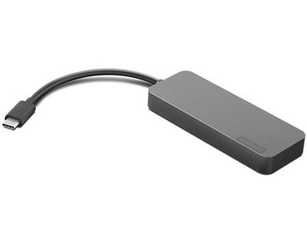 Lenovo USB-C to 4 Port USB-A Hub - hub - 4 porter